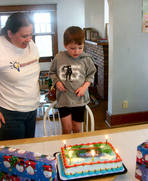 Connor's Fifth Birthday 4