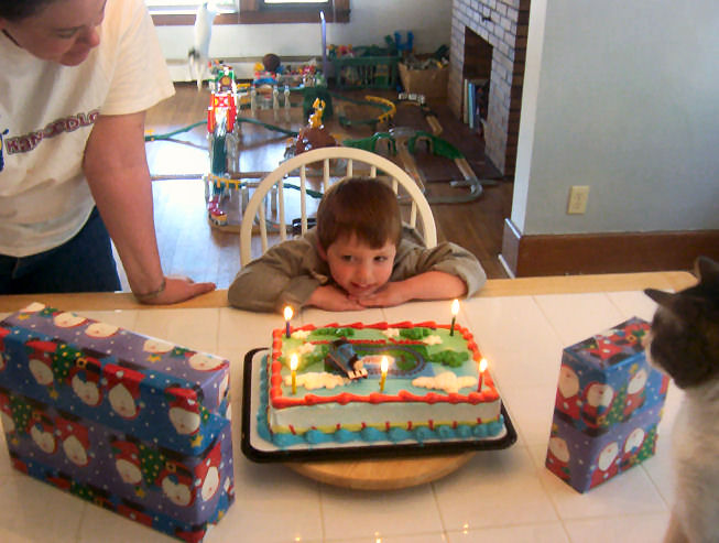 Connor's Fifth Birthday 7