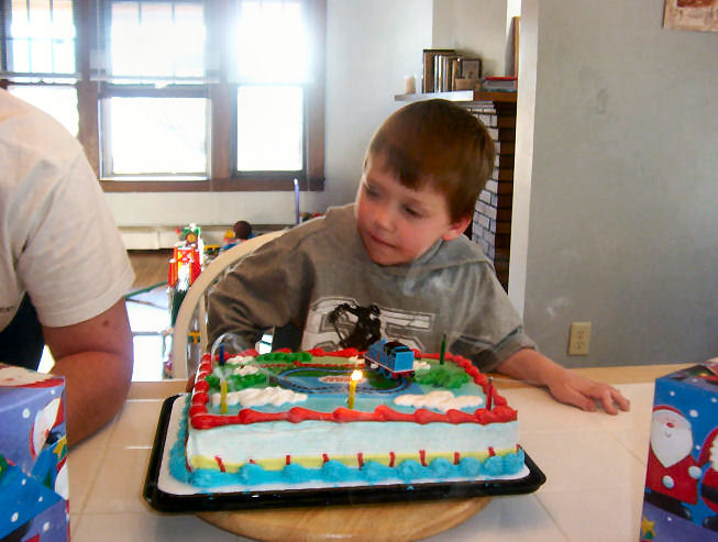 Connor's Fifth Birthday 8