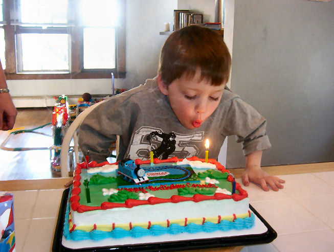 Connor's Fifth Birthday 9