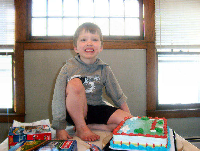 Connor's Fifth Birthday 15